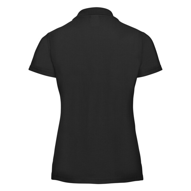 Russell Athletic Dames klassiek polycotton poloshirt UTLT4667_black large