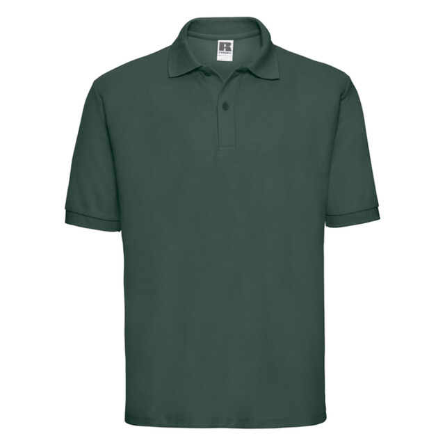 Russell Athletic Heren klassiek polycotton poloshirt UTLT4652_bottlegreen large