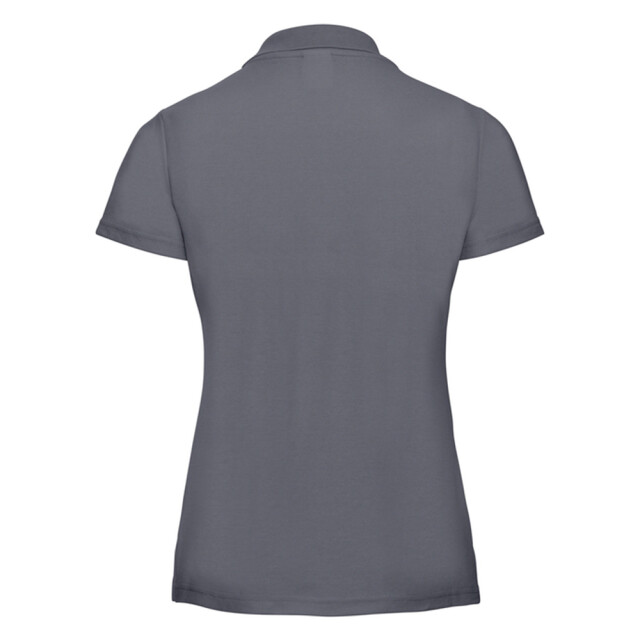 Russell Athletic Dames klassiek polycotton poloshirt UTLT4667_convoygreysolid large