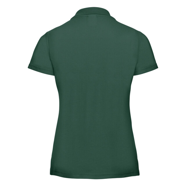 Russell Athletic Dames klassiek polycotton poloshirt UTLT4667_bottlegreen large