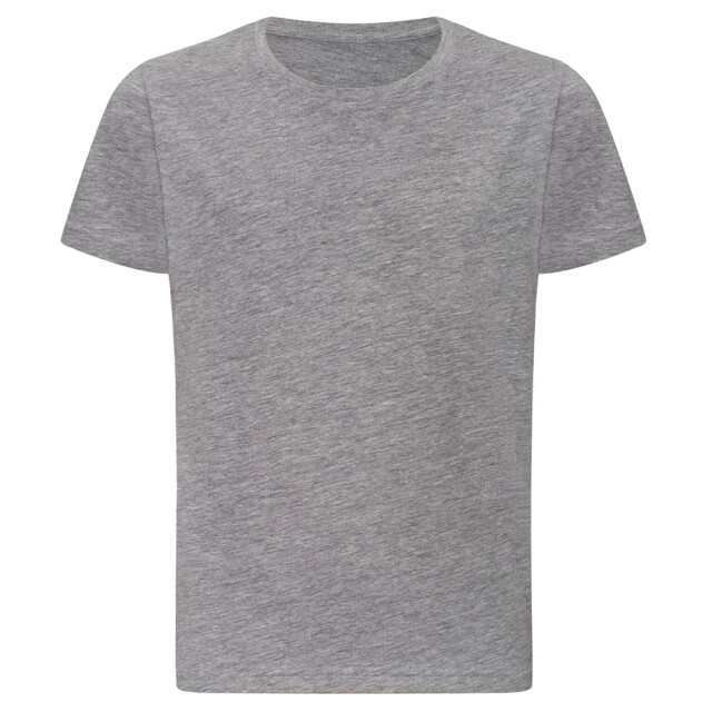 Awdis Kinderen/kinderen 100 heather t-shirt UTLT3866_heathergrey large