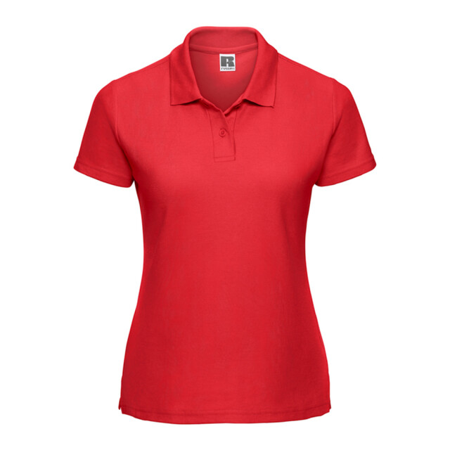 Russell Athletic Dames klassiek polycotton poloshirt UTLT4667_brightred large
