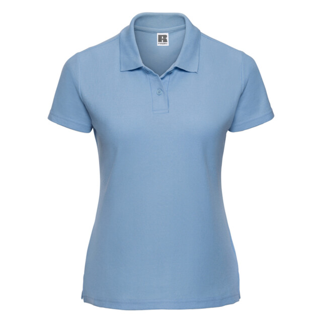 Russell Athletic Dames klassiek polycotton poloshirt UTLT4667_sky large