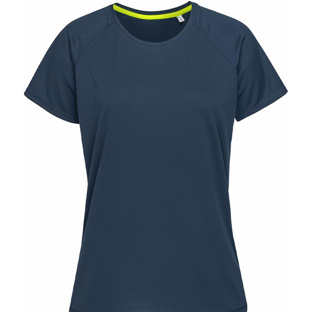 Stedman Stars Dames raglan actief t-shirt UTLT4801_marinablue large