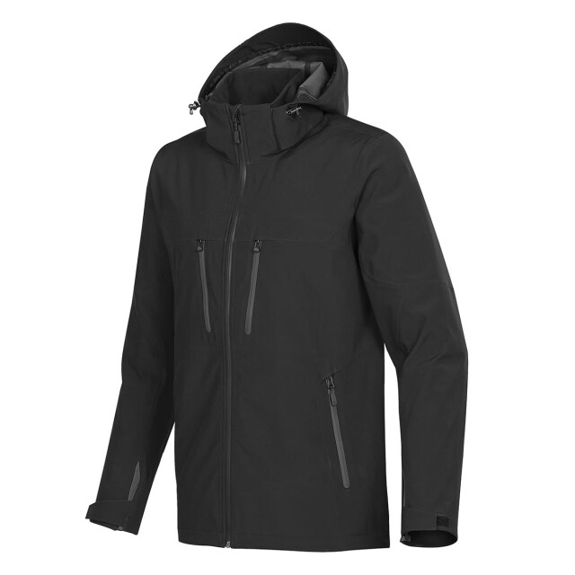 Stormtech Heren patrol soft shell jas UTLT4644_blackcarbon large