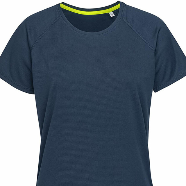 Stedman Stars Dames raglan actief t-shirt UTLT4801_marinablue large