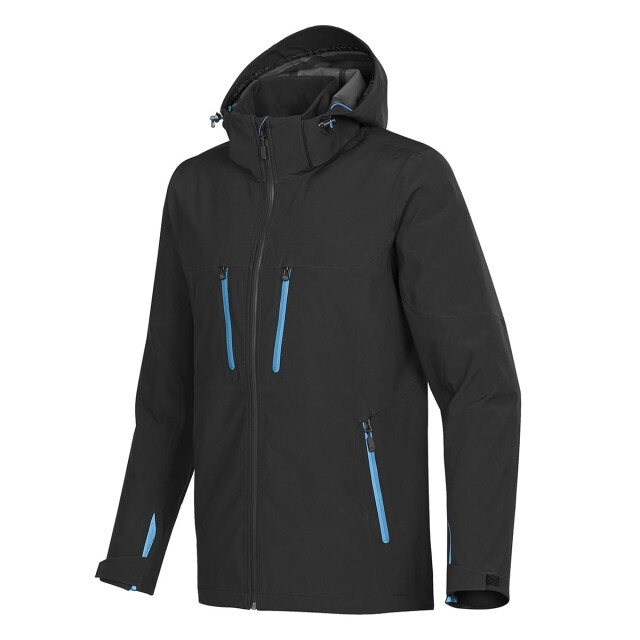 Stormtech Heren patrol soft shell jas UTLT4644_blackelectricblue large