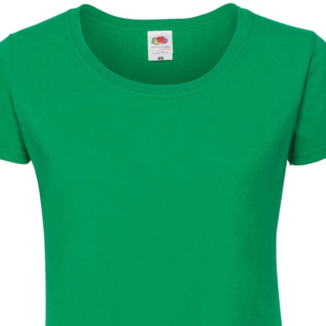 Fruit of the Loom Dames iconic 190 t-shirt UTLT6250_kellygreen large