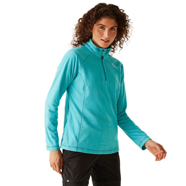 Regatta Geweldige outdoor dames montes half zip fleece top UTRG1953_tahoeblue large