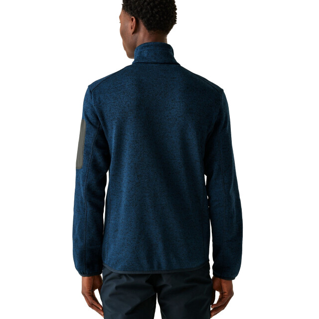 Regatta Heren newhill marl full zip fleecejack UTRG8770_navy large
