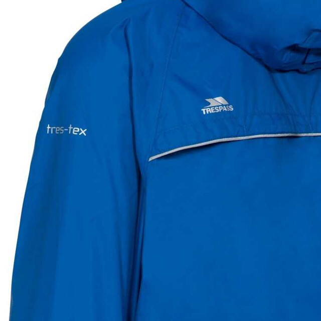 Trespass Unisex qikpac x opbergbare jas UTTP4773_blue large