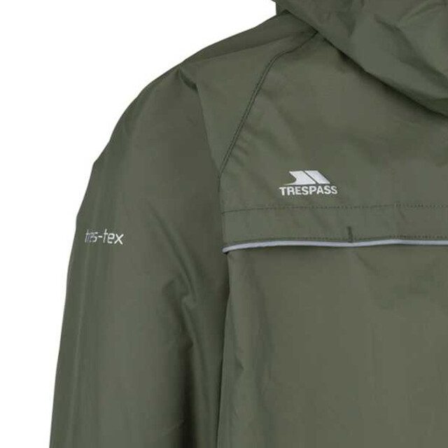 Trespass Unisex qikpac x opbergbare jas UTTP4773_moss large