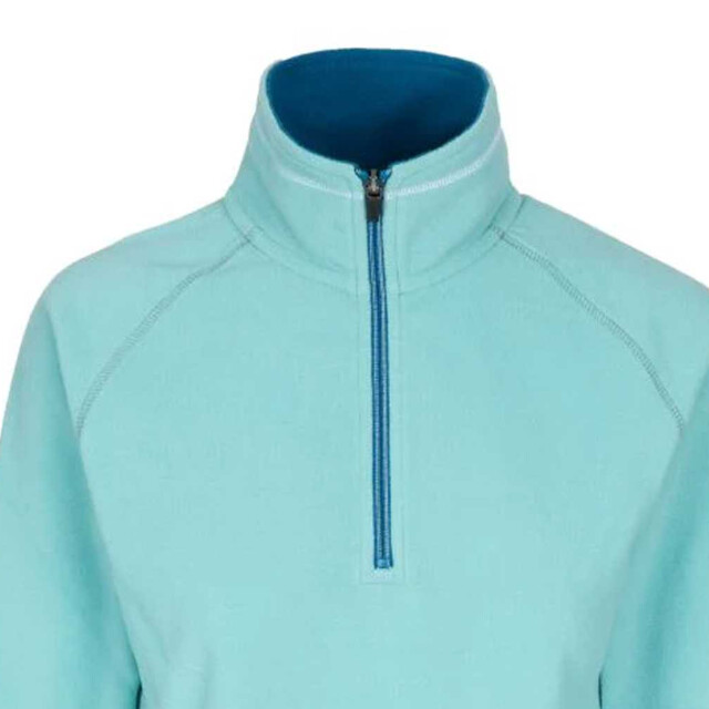 Trespass Sybil half zip microfleece top voor meisjes UTTP3382_tealmist large