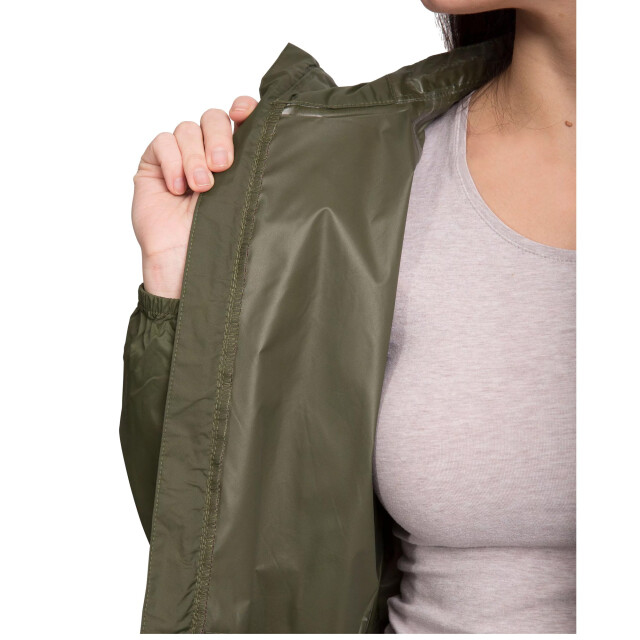 Trespass Volwassenen unisex qikpac packaway waterdicht jasje UTTP433_moss large