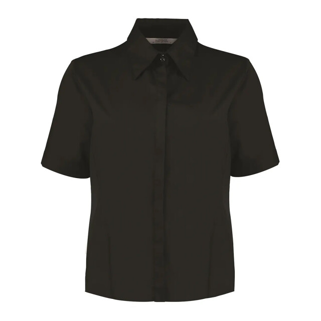 Bargear Dames getailleerde overhemd met korte mouwen UTLT3101_black large
