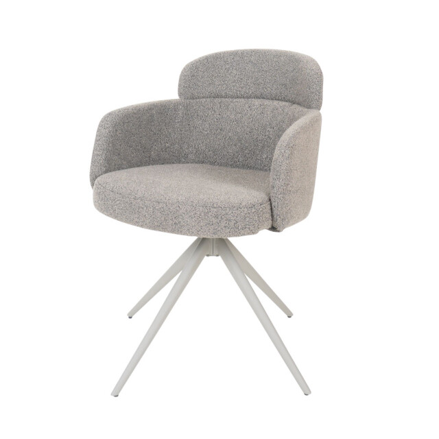 Home67 Eetkamerstoel chase bouclé brown 3067960 large