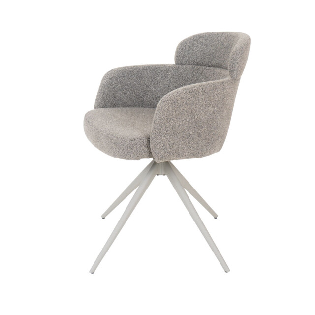 Home67 Eetkamerstoel chase bouclé brown 3067960 large