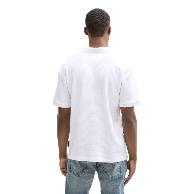 Tom Tailor Relaxed structured polo 1045600 large