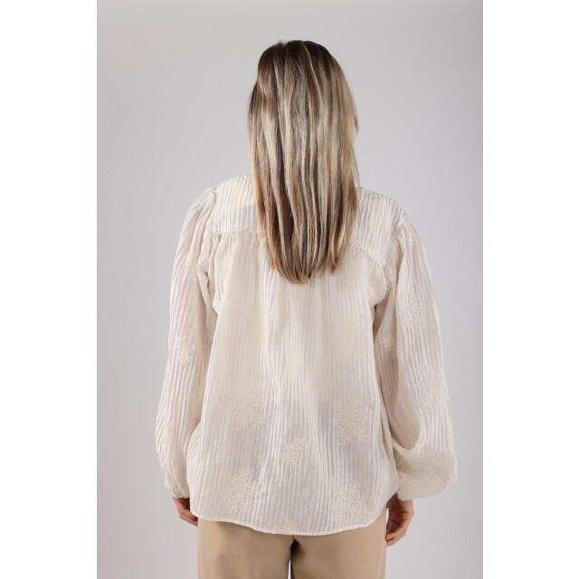 Nukus Daan blouse embroidery off-white 4309.02.0020 large