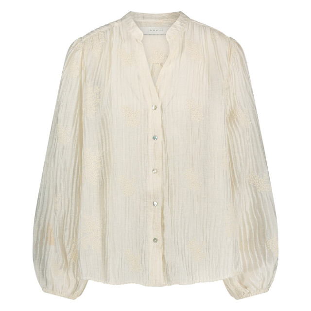 Nukus Daan blouse embroidery off-white 4309.02.0020 large