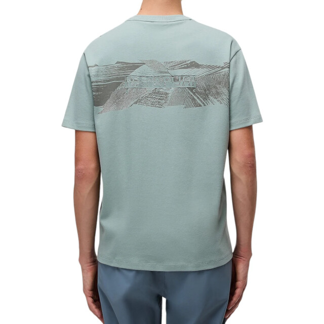 Napapijri Vanni t-shirt Napapijri Groen Vanni T-Shirt Voor Heren Katoen T-Shirt large