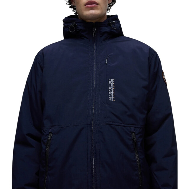 Napapijri Tundra jas Napapijri Blauw Tundra Jas Voor Heren Windbreaker Lente large