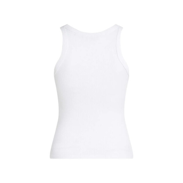 Calvin Klein Tanktop met logo Calvin Klein Jeans Wit Tanktop Met Logo large