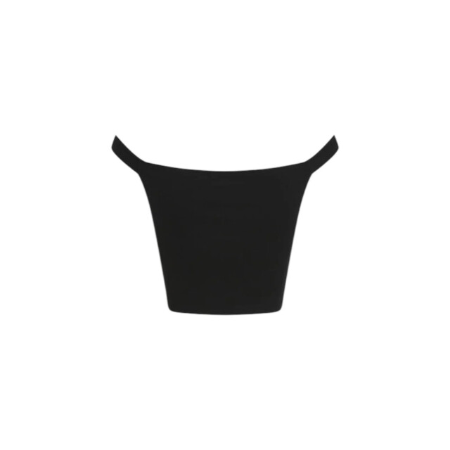 Calvin Klein Croptop met logo Calvin Klein Jeans Zwart Croptop Met Logo large