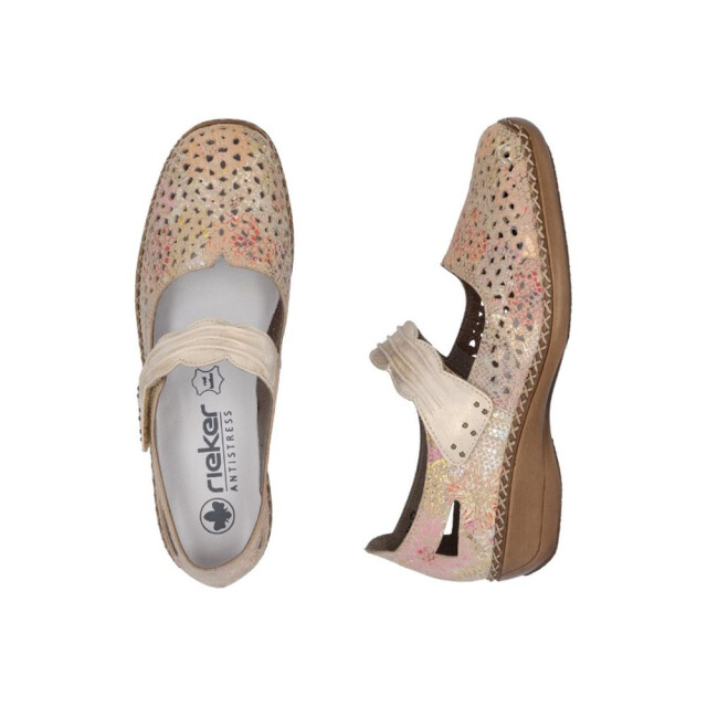 Rieker 41399 92-beige multi-muschel 41399 large