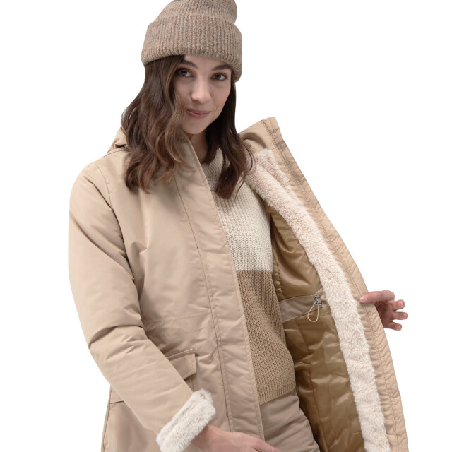 Regatta Dames romine waterdichte parka UTRG8077_barleycornlightvanilla large