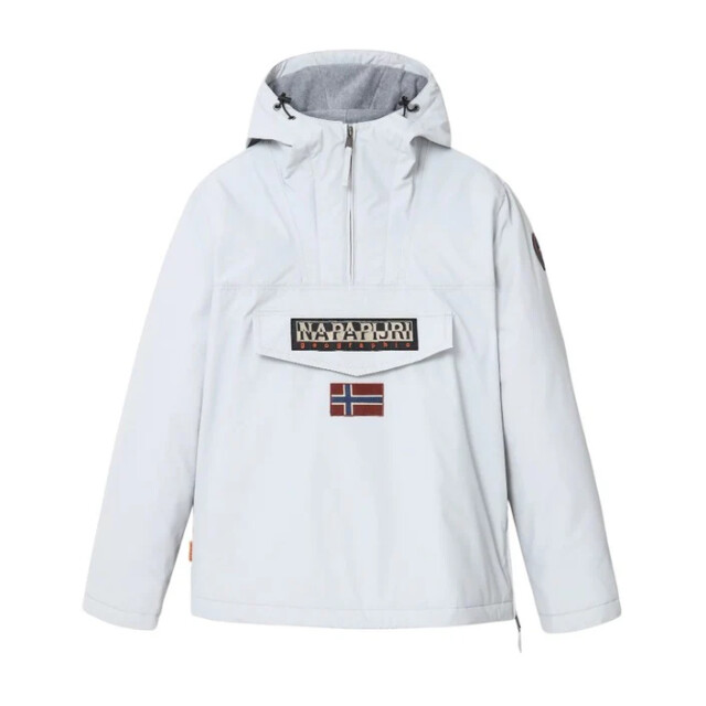 Napapijri Rainforest jas Napapijri Wit Rainforest Jas Voor Heren Windbreaker large