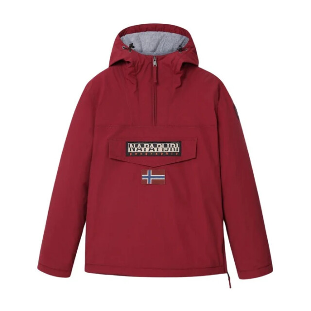 Napapijri Rainforest jas Napapijri Bordeaux Rainforest Jas Voor Heren Herfst Winter large