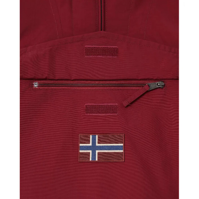 Napapijri Rainforest jas Napapijri Bordeaux Rainforest Jas Voor Heren Herfst Winter large