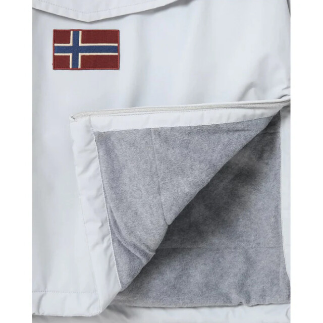 Napapijri Rainforest jas Napapijri Wit Rainforest Jas Voor Heren Windbreaker large