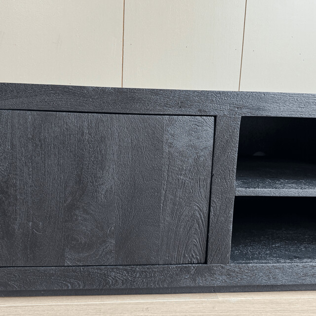 Old Inn Tv meubel oslo zwart 160cm 2892370 large
