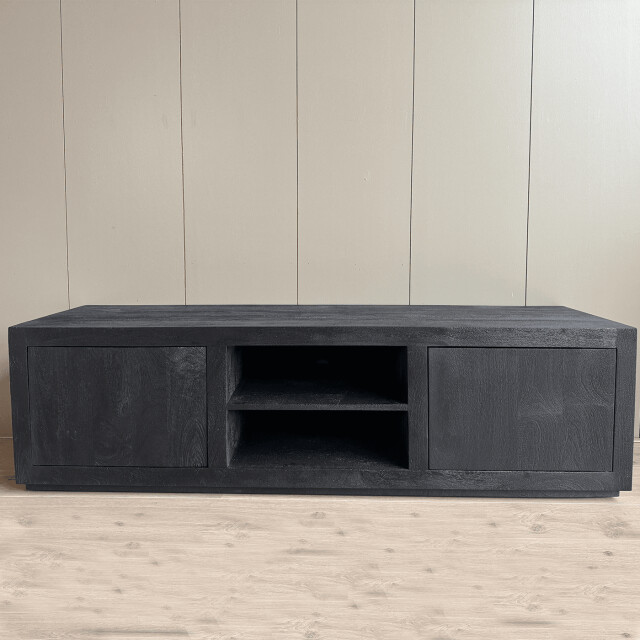 Old Inn Tv meubel oslo zwart 160cm 2892370 large