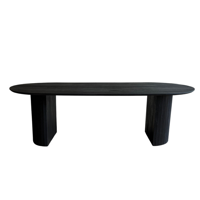 Old Inn Eetkamertafel luca zwart 240cm 3040165 large