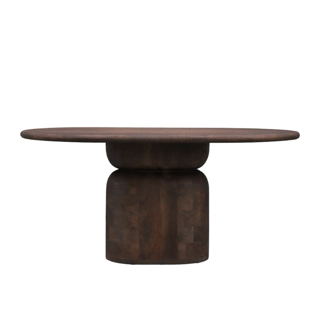 Old Inn Eettafel lissabon ovaal kolompoot 160cm 3043742 large