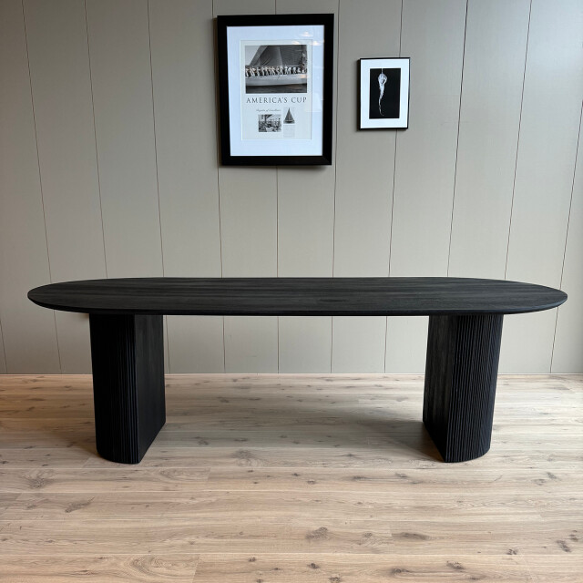 Old Inn Eetkamertafel luca zwart 240cm 3040165 large