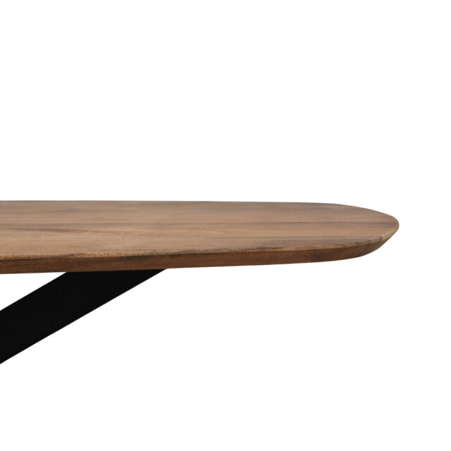 Old Inn Eetkamertafel mango deens ovaal 240x100 cm met spinpoot 2892377 large