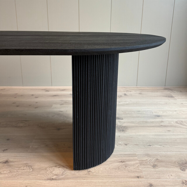Old Inn Eetkamertafel luca zwart 240cm 3040165 large