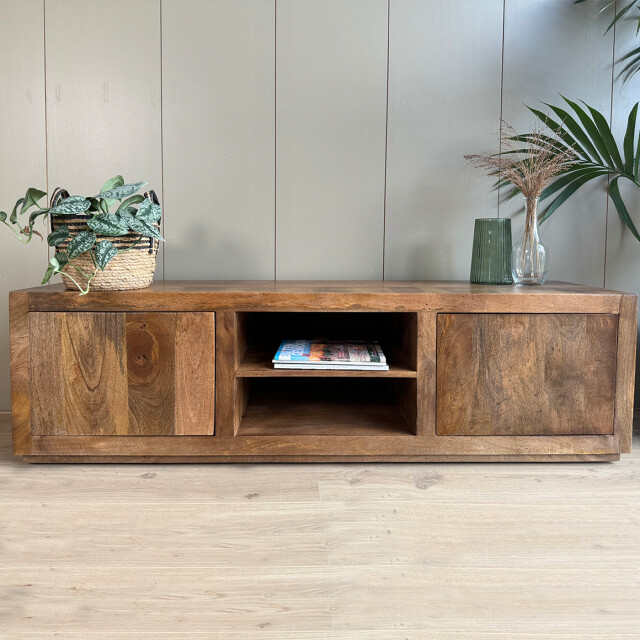 Old Inn Tv meubel oslo bruin160cm 2892363 large