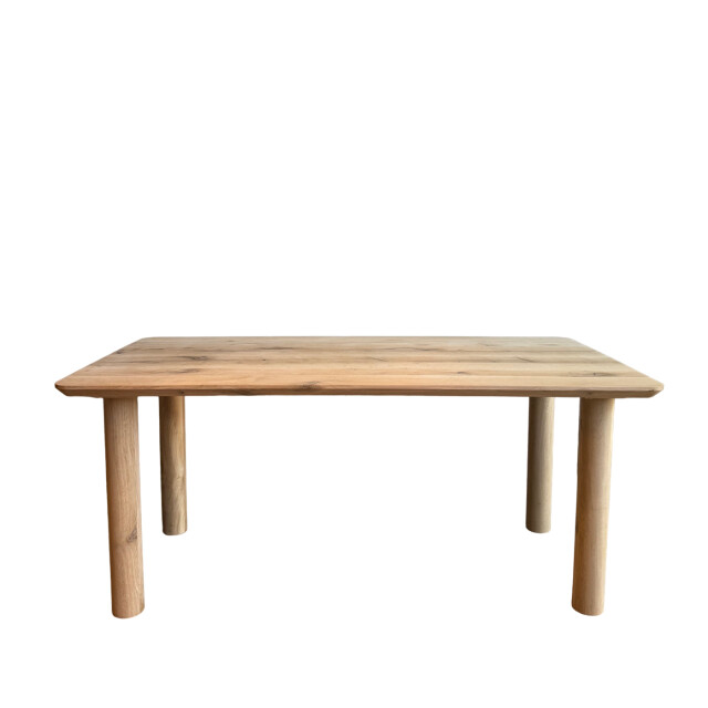 Old Inn Eetkamertafel edam eiken facet met hoekpoten 180x90cm 2945327 large