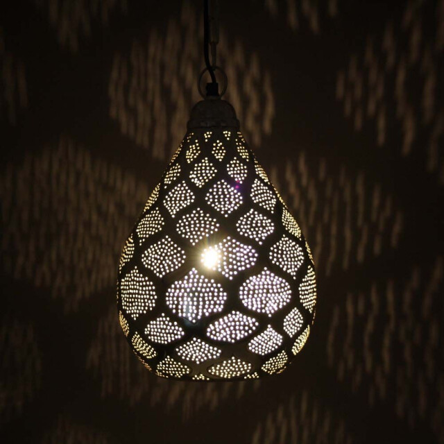 Safaary Oosterse hanglamp lamya Ø 23 x 36cm LZC2592BHSL large