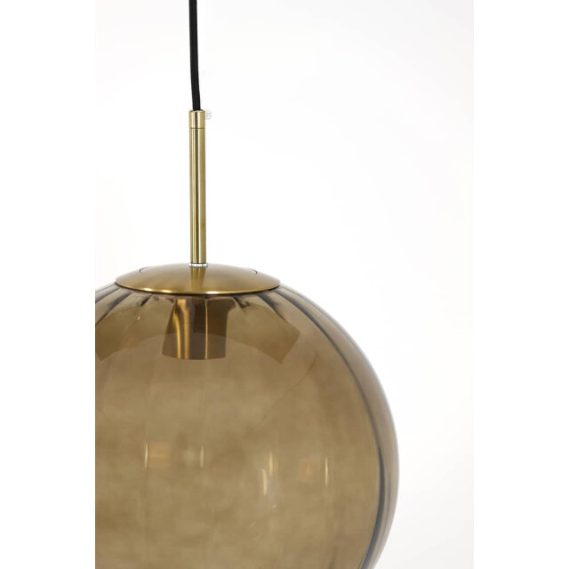 Light & Living Hanglamp glas -goud magdala Ø 30cm 2957282 large