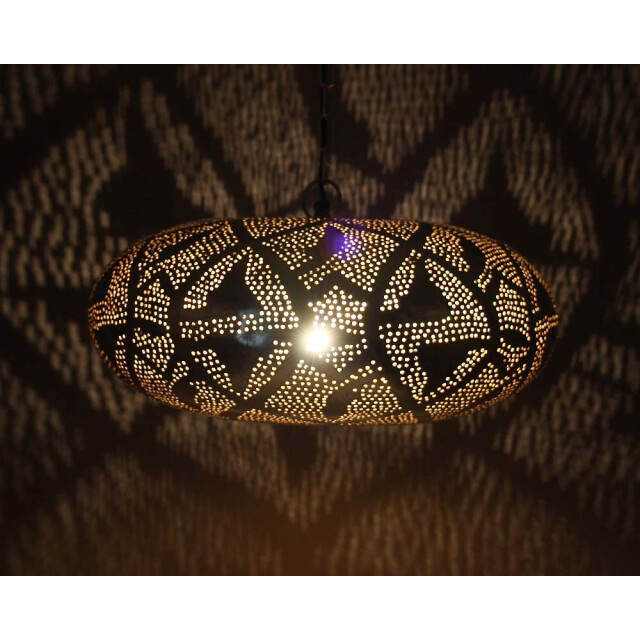 Safaary Oosterse hanglamp chaimae goud Ø 42 x 23cm LZC1703AHNG large