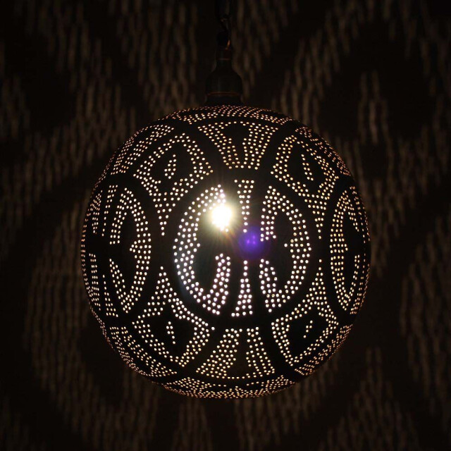 Safaary Oosterse hanglamp anisa goud Ø 30 x 40cm LZC2019BHNG large