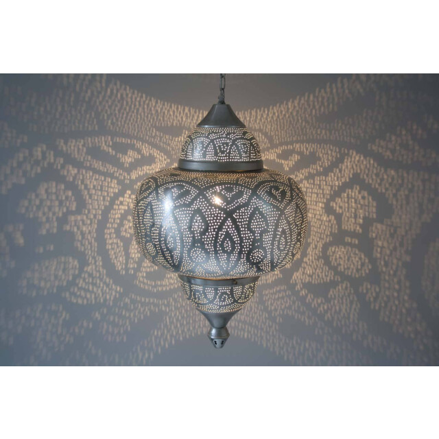 Safaary Oosterse hanglamp ambia Ø 42 x 63cm LZC1857AHSL large
