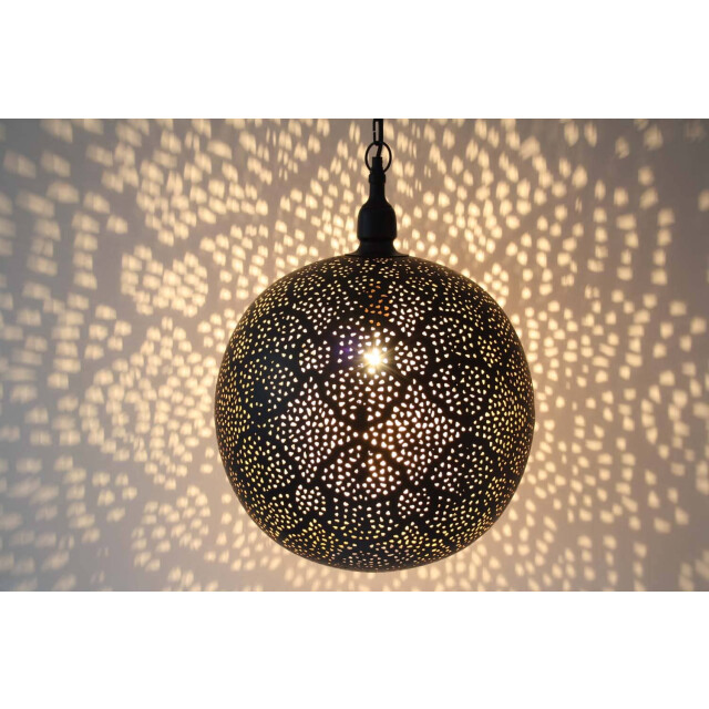 Safaary Oosterse hanglamp abeer goud Ø 40 x 50cm LZC1094AHBG large