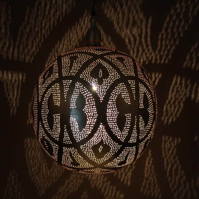 Safaary Oosterse hanglamp anisa goud Ø 40 x 50cm LZC2019AHNG large